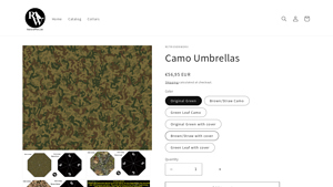 Retriever Worx - Camo Umbrellas