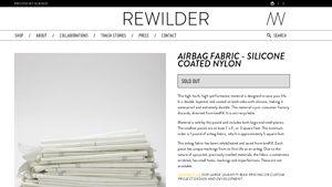 Rewilder - Airbag Fabric