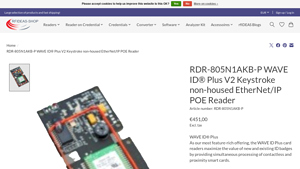 RF IDeas - RDR-805N1AKB-P WAVE ID® Plus V2 Reader