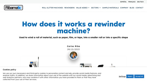 Ribamatic - Rewinder Machines