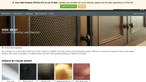 Richelieu - Decorative Metal Wire Mesh