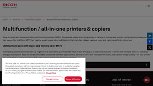 Ricoh - Multifunction Printers & Copiers