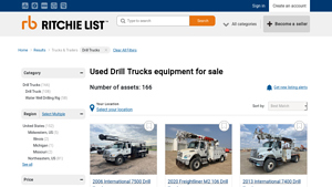 Ritchie List - Drill Trucks for Sale