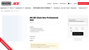 Stihl - MS 361 Chain Saw