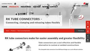 RK Rose + Krieger - Tube Connectors