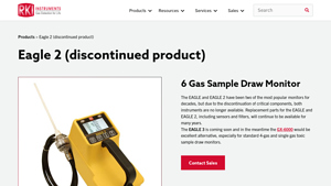 RKI Instruments - Eagle 2 Gas Detector