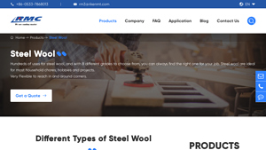 RMC Abrasives - Steel Wool Products