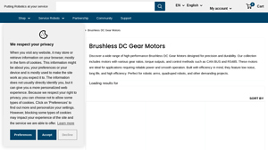 RobotShop - Brushless DC Gear Motors