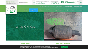 Rockaway Recycling - Large GM Catalytic Converter