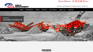 Rock Machinery - Feeders