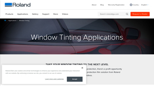 Roland DGA - Window Tinting Cutters