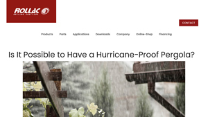 Rollac - Hurricane-Proof Pergolas
