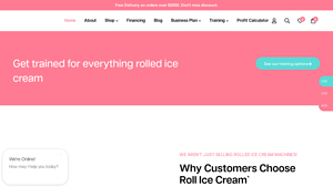Rollic Ice Cream - Rolled Ice Cream Machines