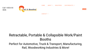 Roll It Booths - Portable Work Booths