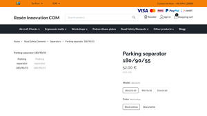 Rosen Innovation - Parking Separator 180/90/55