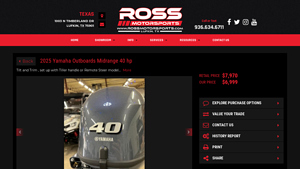 Yamaha - 2025 Outboard 40 hp