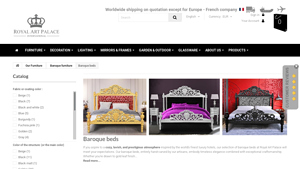 Royal Art Palace - Baroque Beds