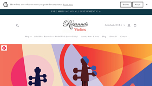 Rozanna's Violins - Themed Color Violins