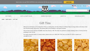 Route 11 - Gift Tins of Flavorful Chips
