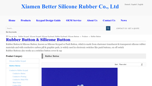 Rubber Keypad - Silicone Push Buttons
