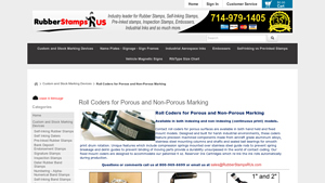 Rubber Stamps R Us - Roll Coders