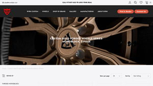 RVRN Wheel - CUSTOM FORGED 2-PIECE DEEP DISH WHEELS: RV-C13 STEP LIP