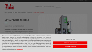 SACMI - Metal Powder Pressing