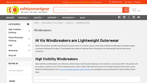 Safety Smart Gear - Hi Vis Windbreakers