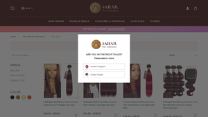 Sahar Hair - Red Hair Extensions