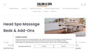 Salon Wholesaler - Head Spa Massage Bed