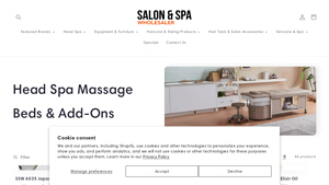 Salon Wholesaler - Head Spa Massage Beds & Add-Ons