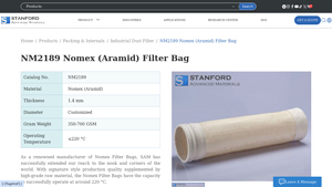 SAMaterials - Nomex Filter Bag