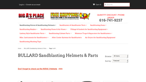 Bullard - Sandblasting Helmets & Parts