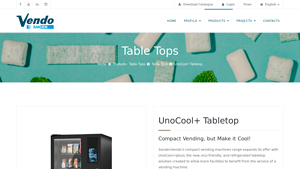 Sandenvendo - UnoCool+ Tabletop