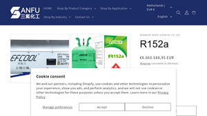 Sanfush - R152A Refrigerant