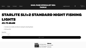 Saul Page Tackle - Starlite SL1+2 Night Fishing Lights