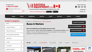 Savona Equipment - Navigation & Mooring Buoys