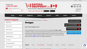 Savona Equipment - Dredges