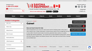 Savona Equipment - 60in Diameter Culvert