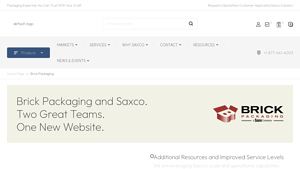 Saxco - Comprehensive Packaging Solutions