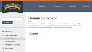 Unimin Corporation - Silica Sand