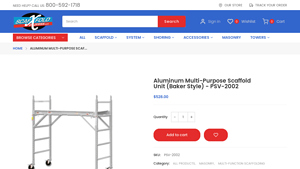 Scaffold Express - Aluminum Multi-Purpose Scaffold Unit