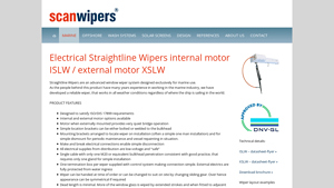 Scan Wipers - Electrical Straightline Wipers