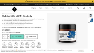 Fladrafinil - Powder, 5g