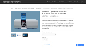 Persee/PG - AA990 Series Atomic Absorption Spectrophotometer