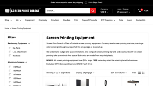 Screen Print Direct - A4 DTF Printer and Oven Set