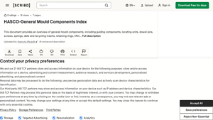 Scribd - Comprehensive Mould Components Guide
