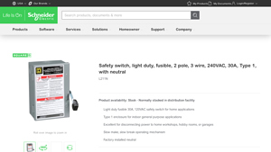 SE - L211N Safety Switch