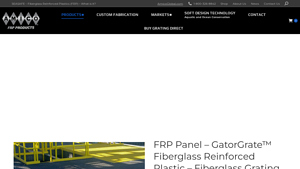 SeaSafe - GatorGrate™ Fiberglass Grating