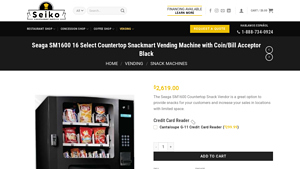 Seaga - SM1600 Snack Vending Machine